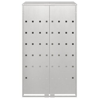 Afvalcontaineropslag met gasliftdeksel voor 240L container 6