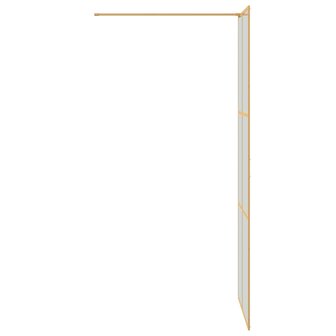 Inloopdouchewand Goud 80 x 195 cm gehard glas 4