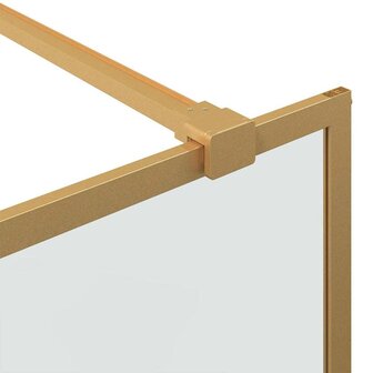Inloopdouchewand Goud 80 x 195 cm gehard glas 7