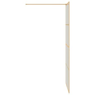 Inloopdouchewand Goud 90 x 195 cm gehard glas 5