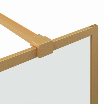 Inloopdouchewand Goud 90 x 195 cm gehard glas 7