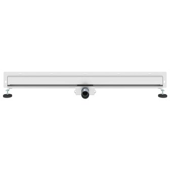 Wandgemonteerde Douche Afvoer Zilver 100 cm Roestvrij staal 304 4