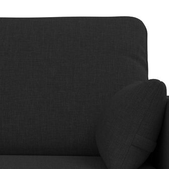Bankstel 2 pcs Zwart 139 x 78 x 80 cm Stof 6