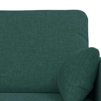 Bankstel 2 pcs Donkergroen 139 x 78 x 80 cm Stof 6