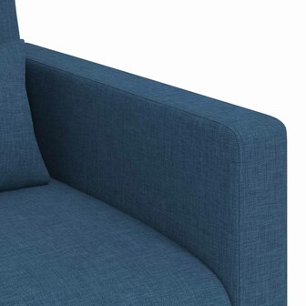 Bankstel 2 pcs Blauw 139 x 78 x 80 cm Stof 7