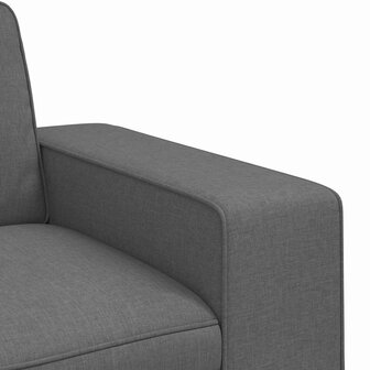 Bankstel 2 pcs Donkergrijs 182 x 80 x 82 cm Stof 7