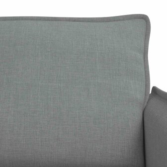 Bankstel 2 pcs Lichtgrijs 136 x 82 x 85 cm Stof 6