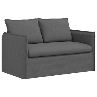 Bankstel 2 pcs Donkergrijs 196 x 82 x 85 cm Stof 5