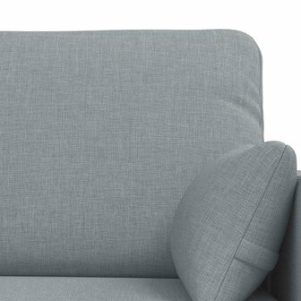 Bankstel 2 pcs Lichtgrijs 158 x 78 x 80 cm Stof 6