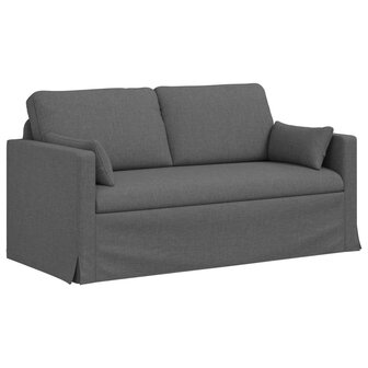 Bankstel 2 pcs Donkergrijs 158 x 78 x 80 cm Stof 5