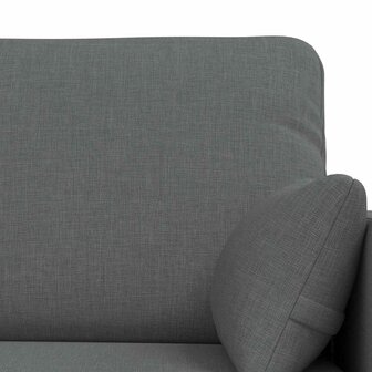 Bankstel 2 pcs Donkergrijs 158 x 78 x 80 cm Stof 6