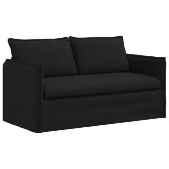 Bankstel 2 pcs Zwart 196 x 82 x 85 cm Stof 5