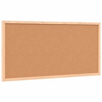 Krijtbord met massief grenenhouten frame zwart 60x30 cm 5