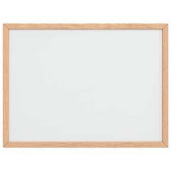 Magnetisch whiteboard met massief grenenhouten frame 40x30 cm 3