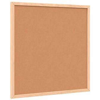 Magnetisch whiteboard met massief grenenhouten frame 40x40 cm 5