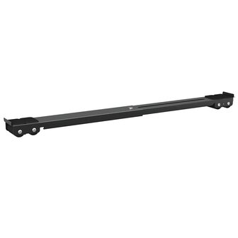 Wasmachineverhoger  2 pcs Zwart 72 x 5 x 4,5 cm Roestvrij staal 6
