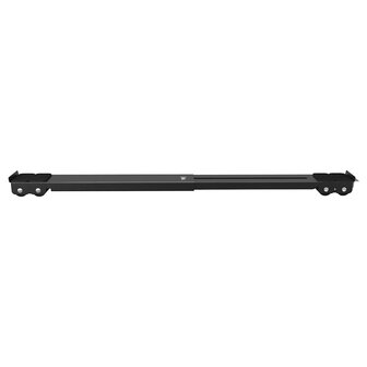 Wasmachineverhoger  2 pcs Zwart 72 x 5 x 4,5 cm Roestvrij staal 7