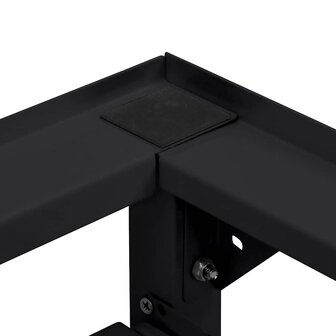 Wasmachineverhoger Zwart 60 x 56 x 52 cm Staal 8