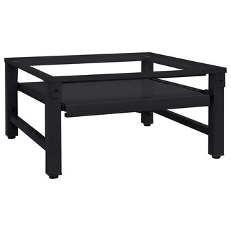 Wasmachineverhoger Zwart 62 x 60,5 x 32,5 cm Staal 1