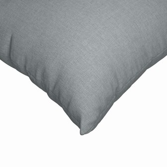 Sofa Kussens 2 stuks Lichtgrijs 50 x 30 cm Stof 7