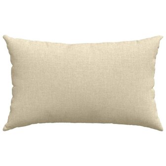 Sofa Kussens 2 pcs Cr&egrave;me 50 x 30 cm Stof 6
