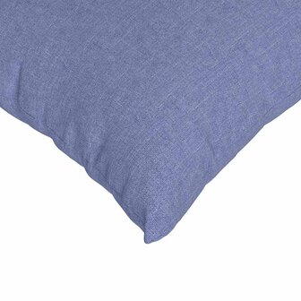 Sofa Kussens 2 pcs Jeans Blauw 50 x 30 cm Stof 7