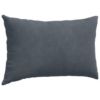Sofa Kussens 2 stuks Donkergrijs 50 x 30 cm Cordstof 5