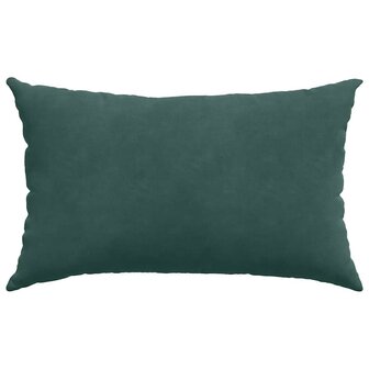 Sofa Kussens 2 stuks Donkergroen 50 x 30 cm Cordstof 6