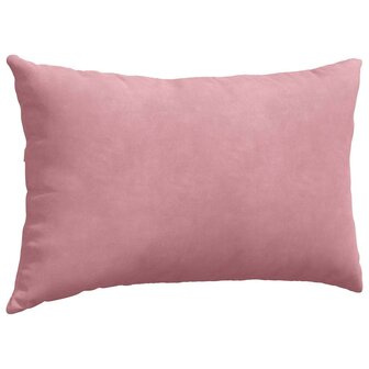 Sofa Kussens 2 stuks Roze 50 x 30 cm Cordstof 5
