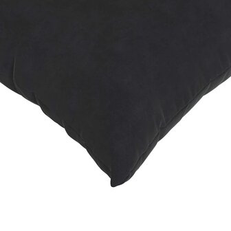Sofa Kussens 2 stuks Zwart 50 x 30 cm Cordstof 7