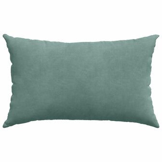 Sofa Kussens 2 stuks Zeegroen 50 x 30 cm Cordstof 6