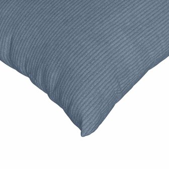 Sofa Kussens 2 stuks Blauw 50 x 30 cm Cordstof 7