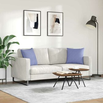 Sofa Kussens 2 pcs Jeans Blauw 45 x 45 cm Stof 4