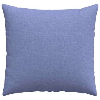 Sofa Kussens 2 pcs Jeans Blauw 45 x 45 cm Stof 6