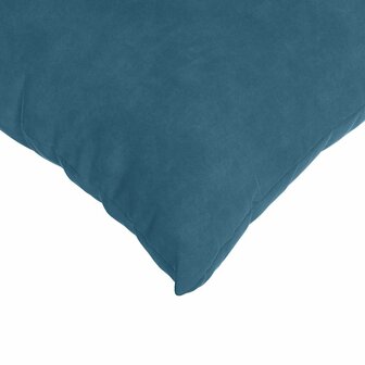 Sofa Kussens 2 stuks Blauw 45 x 45 cm Cordstof 7