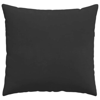 Sofa Kussens 2 stuks Zwart 45 x 45 cm Stof 6