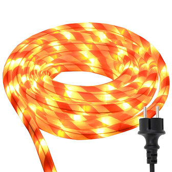 Lichtslangmet 240 LED Warmwit 10 m PVC 2