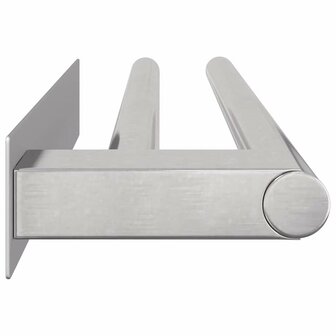 Handdoekenrek Zilver 40 x 9 x 4 cm Roestvrij staal 6
