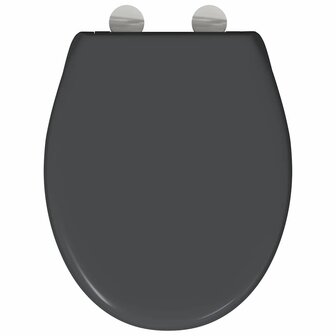 Toiletzitting Antraciet 47 x 37 x 4 cm Duroplast 8