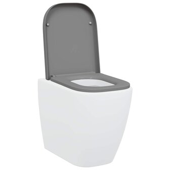 Toiletzitting Grijs 47,5 x 35 x 3,6 cm Duroplast 3