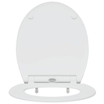Toiletzitting Wit 47 x 37,5 x 3,8 cm Duroplast 5