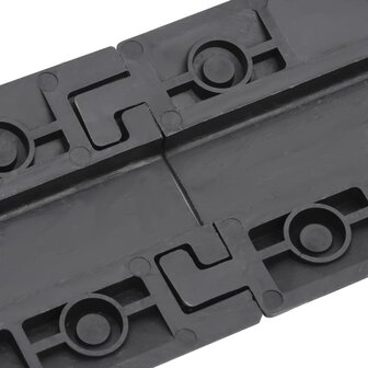 Kabelbeschermers drempel 2 st 98,5 cm zwart 9
