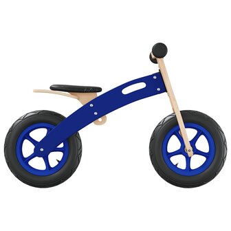 Loopfiets voor kinderen met luchtbanden blauw 6