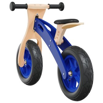 Loopfiets voor kinderen met luchtbanden blauw 7