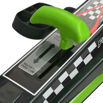 Skelter met pedalen en verstelbare zitting groen 6