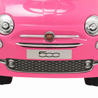 Loopauto Fiat 500 roze 6