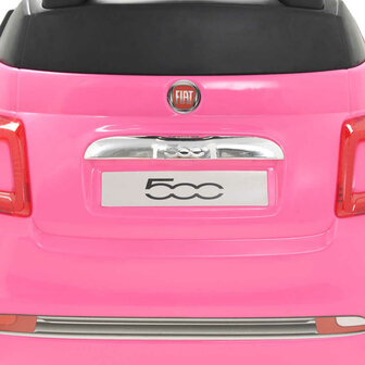 Loopauto Fiat 500 roze 9