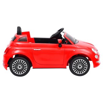 Kinderauto Fiat 500 elektrisch rood 3
