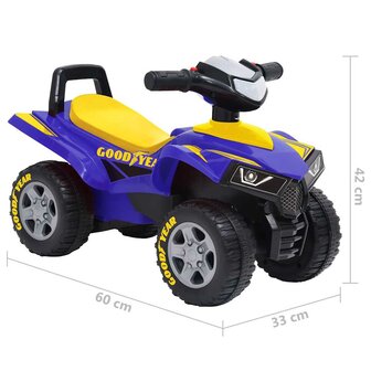 Loopquad Goodyear blauw 7
