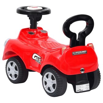 Loopauto rood 4